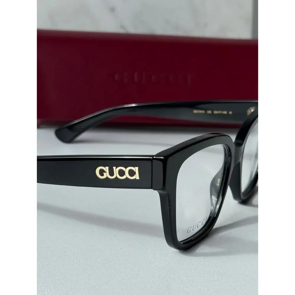 NEW Gucci GG1791O Black Cat Eye Eyeglasses Frames